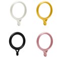 thumbnail image 2 of Wweixi ABS Rings Two Standard Rings 50 Window Rings 50 Plastic Hooks Eyes Rose 50pcs, 2 of 6