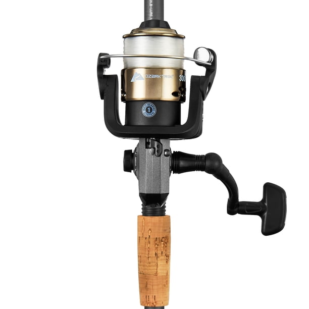 Ozark Trail Composite Telescopic Fishing Rod and Reel Combo with