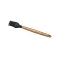 thumbnail image 1 of relayinert Kitchenware Wooden Handle Silicone Shovel Spoon Colander Brush Spatula Tool brush 1Set, 1 of 6