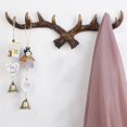 thumbnail image 3 of Zeus Vintage Antlers Wall Hanging Hooks Bag Clothes Sundries Hanger Storage Rack, 3 of 6