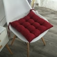 thumbnail image 1 of Bdday Rocking Chair Cushion 8 Colors Optional Solid Color Sanded Thick Chair Cushion Soft Comfortable Warm Chair Cushion Car Cushions for Driving, 1 of 1