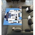 thumbnail image 1 of DEYOU R2D2 Star Wars Robot Area Rugs 2 x 3ft Floor Carpet Mat for Living Dinning Room Bedroom Kitchen Hallway Office Decor, 1 of 6
