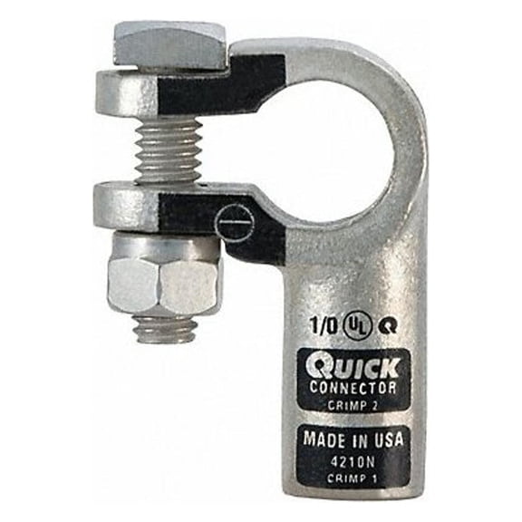 Fusion Battery Terminal,Left Elbow,Crimp 4210N