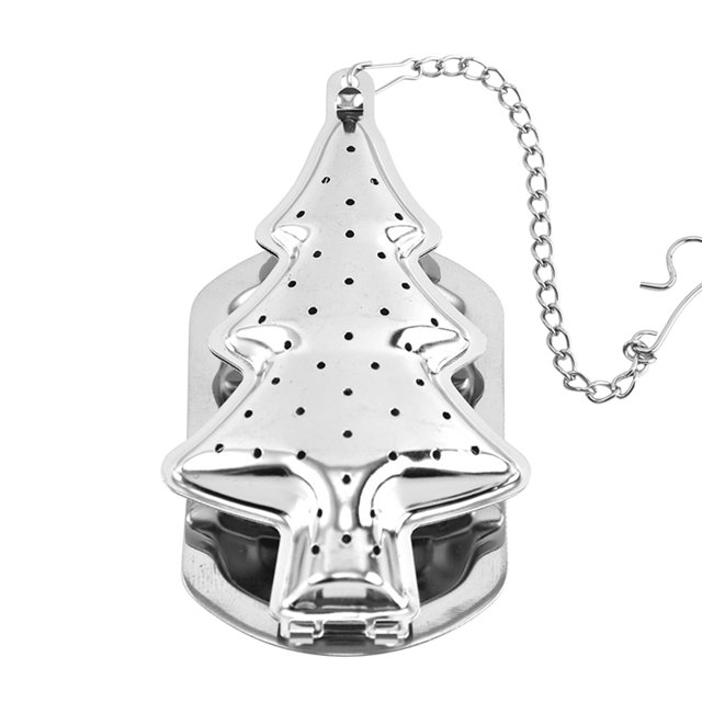 Dvkptbk Shunt Shunt Stainless Steel Tea Leaking Tea Strainer Can Be Hanging Tea Strainer Creative Irregular Shape Home & Garden