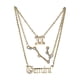 thumbnail image 1 of Three Necklaces Containing Symbols Of The Stars, Old English Letters, Twelve S-9Gemini, 1 of 5