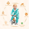 thumbnail image 4 of Balance Bike for 12-24 Months Toddler Toy Bike, Orange, 4 of 6