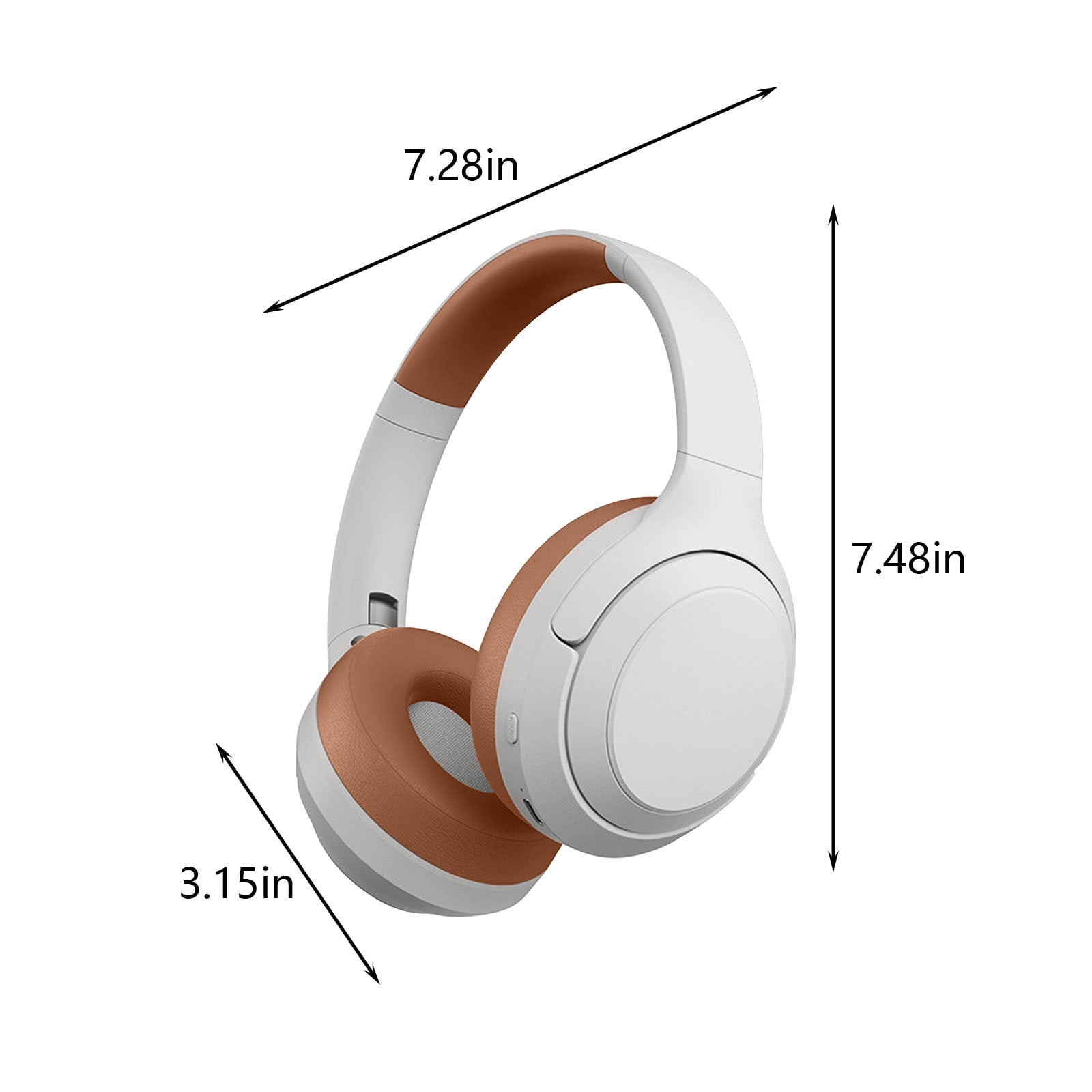 Cheap Dual Wireless Headphones for TV Watching with RF Transmitter, Bluetooth Over-On Ear TV Headphones Wireless for Seniors, No Lip-Sync Delay, Plug & Play. Set of 1