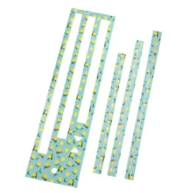 Zipper Pocket Template Le Mon Pattern Acrylic Zipper Making Templates For 7/8/9Inch Zippers Measuring Bag Zip Making Templates Set For Beginners Pocket DIY Crafts Sewing Assistance Leveling System