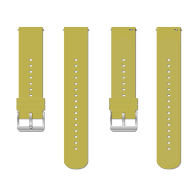 BAMAIA Soft Silicone Smart Watch Bands Replacement Straps Bands for 20mm Smart Watch