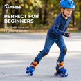 thumbnail image 2 of Patines Cuádruples Ajustables Chicago Skates J10‑J13 para Niños, 2 of 7