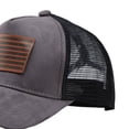 thumbnail image 5 of enyan 250 Anniversary USA Hat Embroidered Patriots Eagle Trucker Cap 250th Anniversary Mesh-Back Cap for Men Women,Grey, 5 of 7