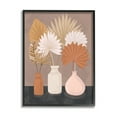 thumbnail image 2 of Stupell Industries Palm Leaves Potted Plant Fans Bohemian Still Life,24 x 30, Design by Lisa Perry Whitebutton, 2 of 5