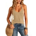 thumbnail image 6 of yillto Womens Racerback Tank Sleeveless Lightweight Loose Top Beach Vacation Workout Gym Tees Outfits, 6 of 7