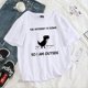 thumbnail image 4 of Camiseta de mujer 2021, estampado de dinosaurio de dibujos animados, camiseta de niña de los 90, camiseta Harajuku, camiseta informal de manga corta con cuello redondo, camiseta de mujer de gran tamañ, 4 of 4