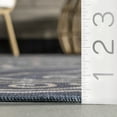thumbnail image 3 of nuLOOM Chara Traditional Vines Machine Washable Indoor/Outdoor Area Rug, 8' x 10', Chara Navy, 3 of 6