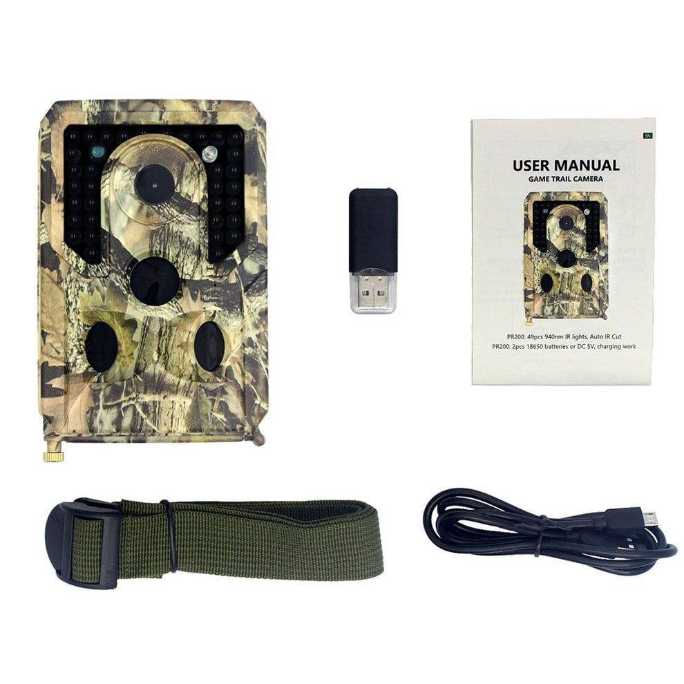 New! Hunting Camera PR400 12MP 1080P 16MP Waterproof Trail Camera