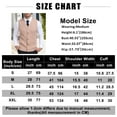 thumbnail image 7 of HAOMEILI Men's Sleeveless Sweater Vest V-Neck Casual Cable Knit Button Down Cardigan Vest, 7 of 7