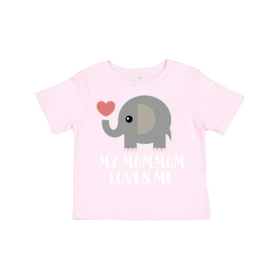 Inktastic Mommom Loves Me Grandchild Boys or Girls Toddler T-Shirt