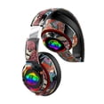 thumbnail image 4 of Auriculares inalámbricos shamjiam 5.1 con luces LED sobre el oído negro, 4 of 9