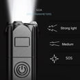thumbnail image 2 of Peggybuy Portable Flashlight Long Distance Camping Light Torch Lamp for Outdoor Emergency, 2 of 6