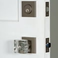 thumbnail image 2 of Viaggio Qadqdc_Combo_234 Quadrato Solid Brass Single Cylinder Keyed Entry Door Knob Set, 2 of 7