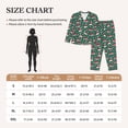 thumbnail image 4 of Fotbe Santa Hat Joy Green Festive Conjunto de Pijama de Manga Larga para Mujer con Estampado, Ropa de Dormir de 2 Piezas, Conjunto de Casa Suave y Cómodo con Bolsillos-XX-Large, 4 of 7