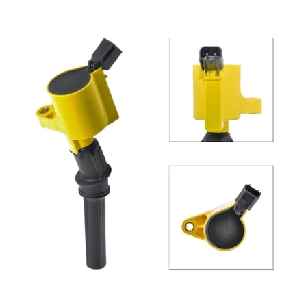 AD Auto Parts AF-C1139-YELL Ignition Coil Compatible with Ford Mercury Lincoln Crown Victoria E-150 E-150 Club Wagon E-150 Econoline E-150 Econoline Club Wagon E-250 E-250 Econoline 4.6L 5.4L 97-19
