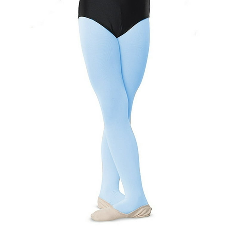 Walmart top blue tights