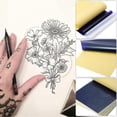 thumbnail image 3 of 50 Sheets Tattoo Transfer Paper Tattooing Thermal Paper Transfer Stencil Paper Tattoo Paper For, 3 of 4
