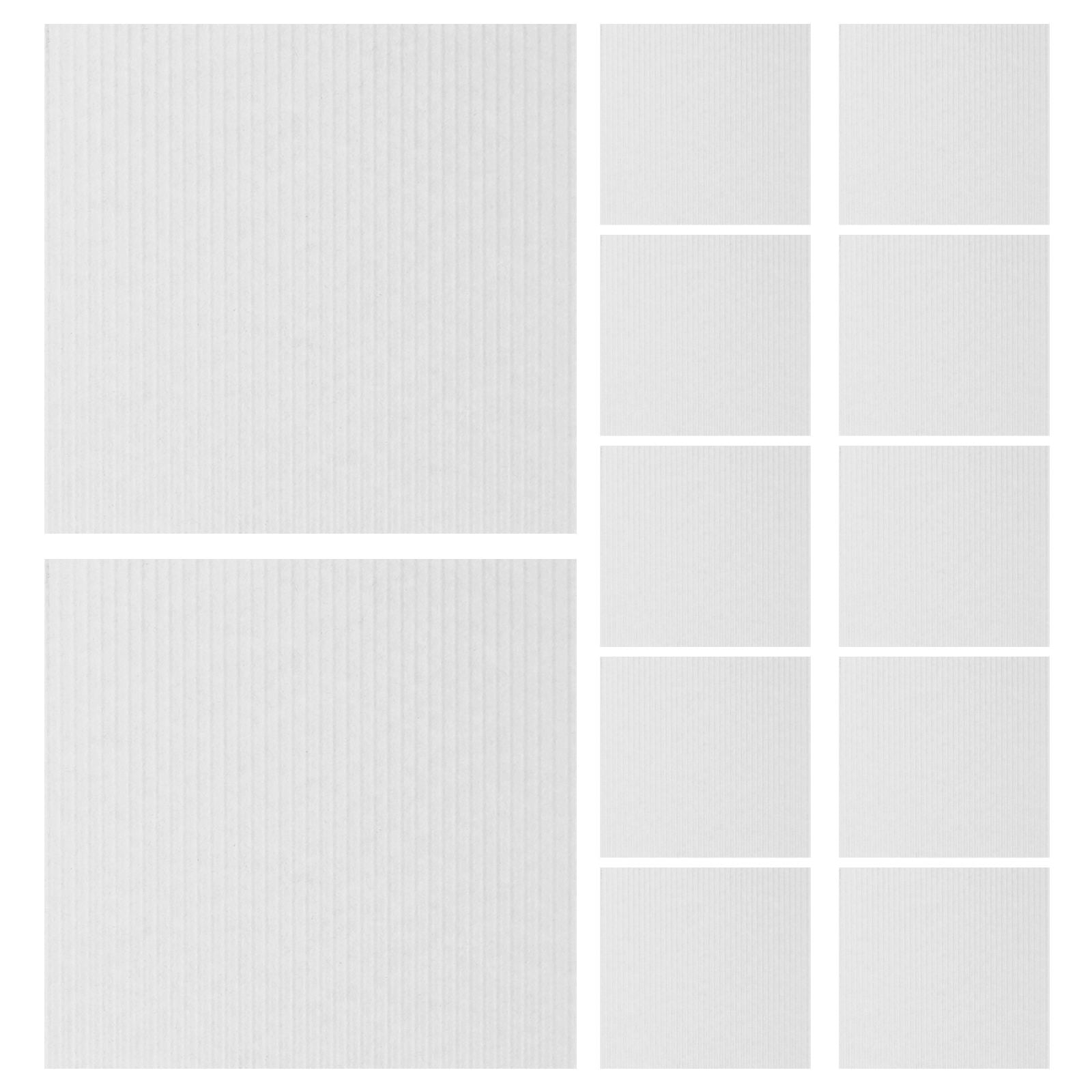 RENACLIPY 100Pcs White Pizza Box Liners Oil Resistant Paper Pads for Baking and Grilling