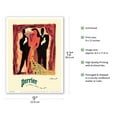 thumbnail image 2 of Perrier - Water, Air, Life (L’eau, L’air, La Vie) - Vintage French Advertising Poster by Bernard Villemot - Master Art Print (Unframed) 9in x 12in, 2 of 4