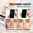 thumbnail image 4 of Foundation Full Coverage, Cover Redness and Imperfections, Liquid Foundation, Foundation Makeup Creates Flawless Creamy Skin and Evens Skin Tone, Waterproof Foundation, Longwear Transfer, 4 of 5