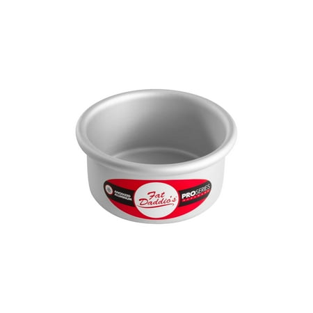 

6 Pack: Fat Daddio s® Pro Series Bakeware Anodized Aluminum Round Cake Pan