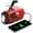Red, variant on NOAA Emergency Hand Crank Radio - Solar/USB Powered with 2000mAh Power Bank & LED Flashlight, Portable Weather Radio for Camping & Disaster Preparedness