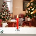 thumbnail image 3 of WGV Clear Hurricane Candle Shade Chimney Tube - 3" Wide x 14" Height, Good quality, Heavy Weighted Base - 1 Pc, 3 of 8