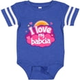 thumbnail image 3 of Inktastic I Love My Babcia Girls Girls Baby Bodysuit, 3 of 5