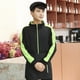 thumbnail image 4 of Hombre Chaqueta Outdoor cremallera para proteger Mujer Cuello Alto Camiseta Manga Top Transpirable Elástico Suéter Negro BLESIY Fleece Warm Jacket, 4 of 8