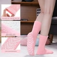 thumbnail image 3 of YOMYM 6 Pairs Non Slip Socks for Women Winter Fuzzy Slipper Socks Soft Fluffy Socks with Grips, 3 of 8