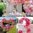 thumbnail image 3 of Yansion Retro Pink and Rose Gold Metallic Balloon Arch Garland Kit, 1 Pack, 3 of 13