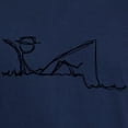 thumbnail image 3 of CafePress - Fishing Stick T Shirt - Men's Classic Graphic Cotton T-Shirt, 3 of 4