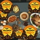 thumbnail image 4 of Halloween Themed Holiday Party Decoration Supplies Paper Plates Paper Cups Tissue Sets Tableware, 4 of 6