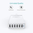 thumbnail image 5 of Cargador Pared Anker PowerPort 6 60W 6 Puertos USB, 5 of 5
