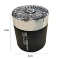 thumbnail image 2 of Difusores de fragancia para coche, ambientadores, minihumidificador ultrasónico con alimentación USB, difusor de aceite para viajes, oficina y hogar (negro elegante), 2 of 6