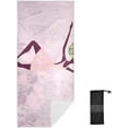 thumbnail image 2 of Ballerina Girl with Flowers Beach Towel 30" x 60", Quick Dry Bath Towel Super Absorbent Lightweight Travel Towel for Beach Yoga Swim Sport Camping Holiday, 2 of 7