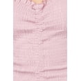 thumbnail image 2 of Women's Ruched Detail Long Sleeve Bodycon Dress, Mauve S, 2 of 4