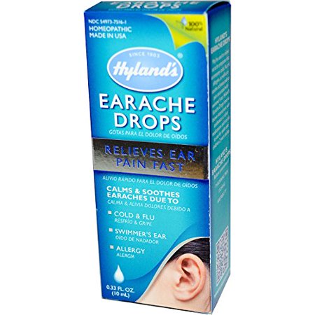 Hylands Earache Drops Adult/Child 0.33 oz (Best Home Cure For Earache)