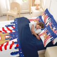 thumbnail image 5 of Erosebridal Boys Ball Games 7-Piece Twin Bedding Sets,Ice Cream Baseball A Alphabet Bedding Comforter Set For Kids Teens,Reversible navy blue, 5 of 7