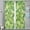 Blanc, variante sur Rideaux Transparents pour la Saint-Patrick 84 Pouces de Long Feuilles de Trèfle 2 Panneaux Poche de Tringle Ensemble de Rideaux en Voile pour Salon Chambre Salle à Manger, 52 L x 84 H