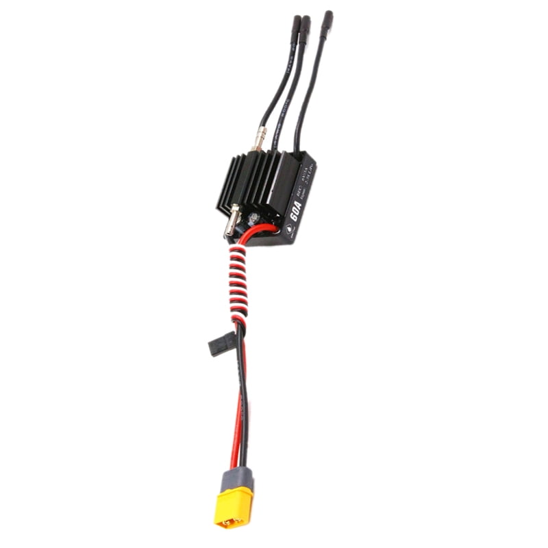 Hobbywing SeaKing Waterproof ESC 60A 2-3S & 6V 3A BEC T-Plug For RC Boat JA 
