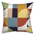thumbnail image 2 of Creative Products Midmod Shapes and Colors 18x18 Indoor / Outdoor Pillow, 2 of 3